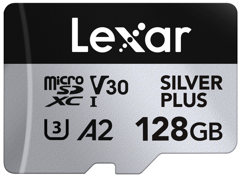 Lexar Professional Silver Plus microSDXC 128GB Class 10 U3 V30 A2 UHS-I - Image 2
