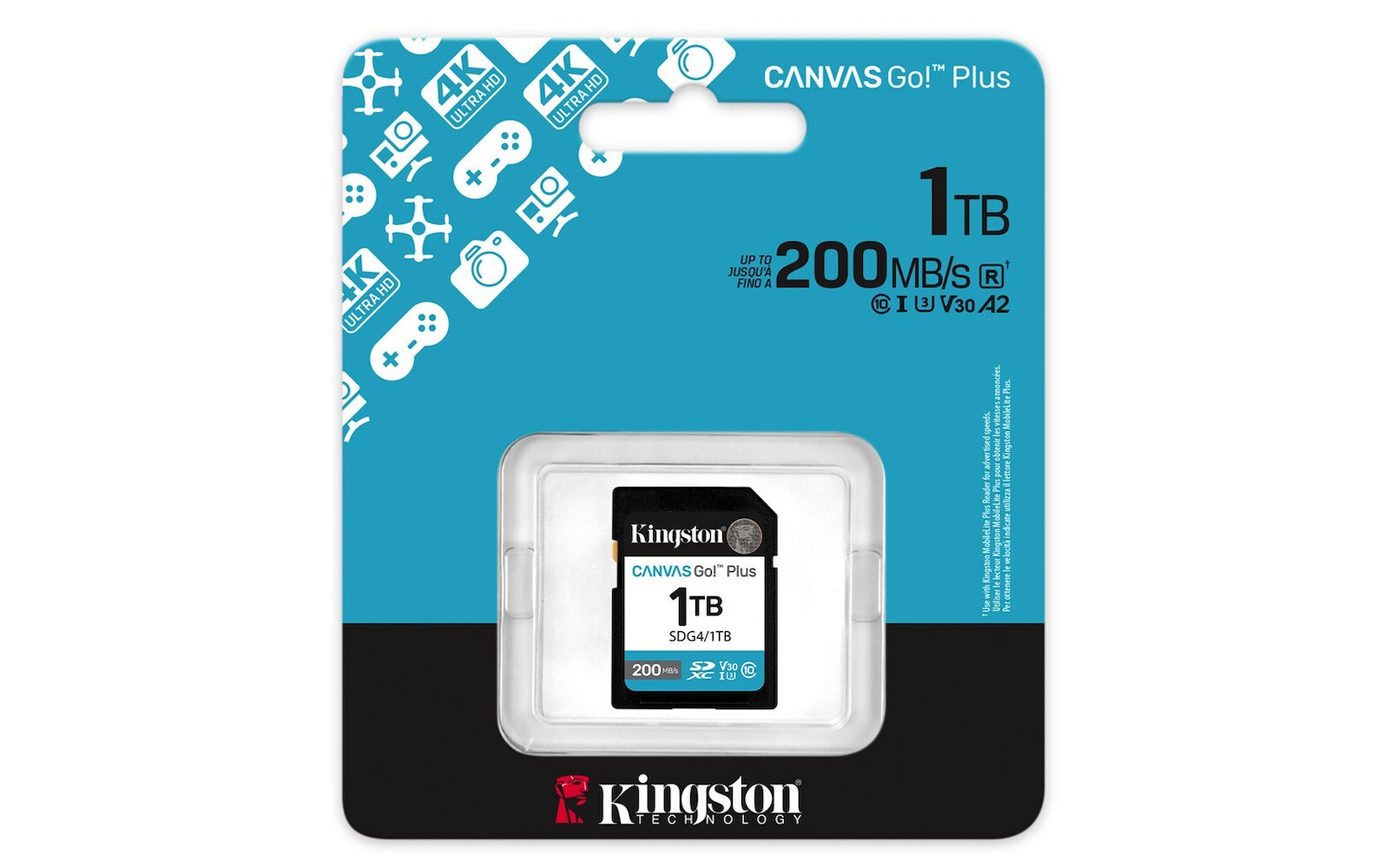 Kingston Canvas Go Plus microSDXC Class 10 U3 V30 UHS-I - Image 6