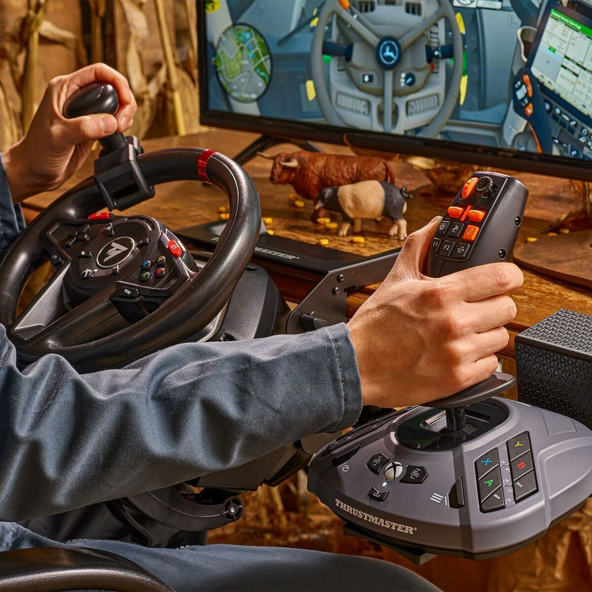 Thrustmaster Simtask Farmstick X Συμβατό με PC / Xbox One / Xbox Series X/S - Image 9