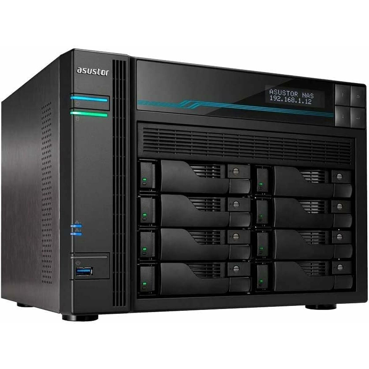 Asustor Lockerstor 8 (AS6508T) NAS Tower με 8 θέσεις για HDD/M.2/SSD και 2 θύρες Ethernet - Image 5