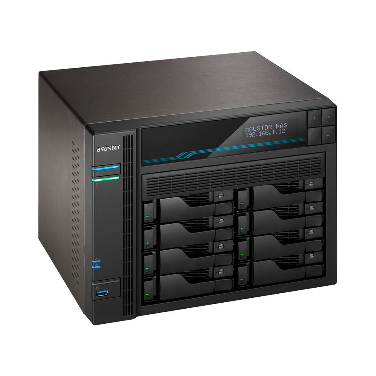 Asustor Lockerstor 8 (AS6508T) NAS Tower με 8 θέσεις για HDD/M.2/SSD και 2 θύρες Ethernet - Image 7