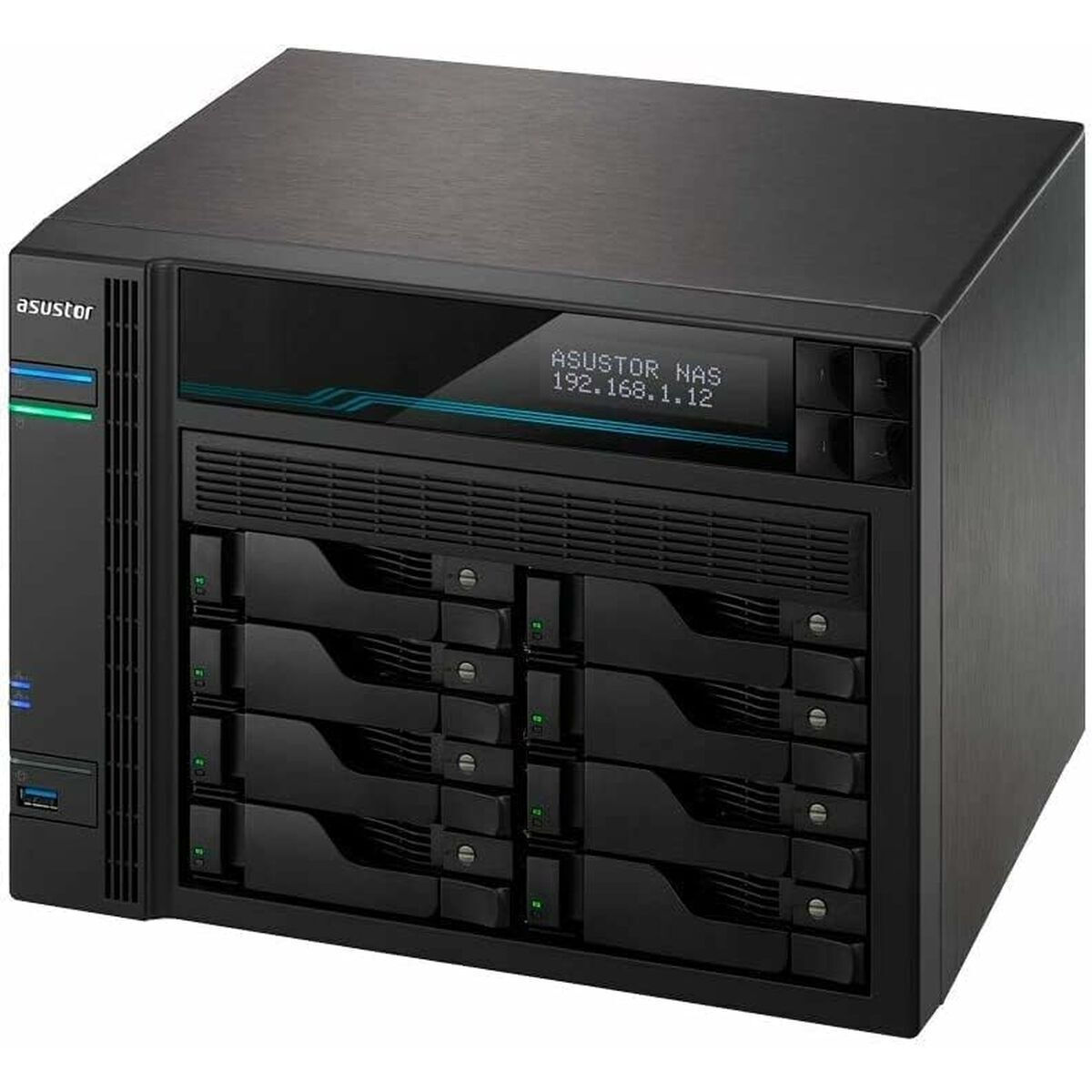 Asustor Lockerstor 8 (AS6508T) NAS Tower με 8 θέσεις για HDD/M.2/SSD και 2 θύρες Ethernet - Image 6