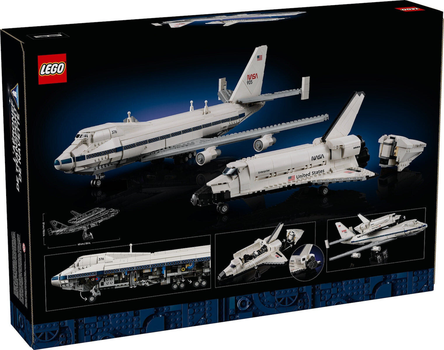 Lego Icons Shuttle Carrier Aircraft για 18+ Ετών 2.417τμχ - Image 2