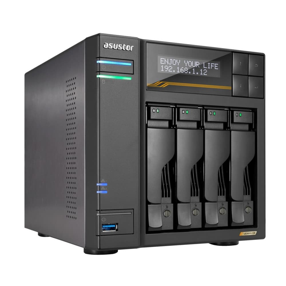 Asus AS6804TAS6804T NAS με 4 θέσεις για M.2/SSD