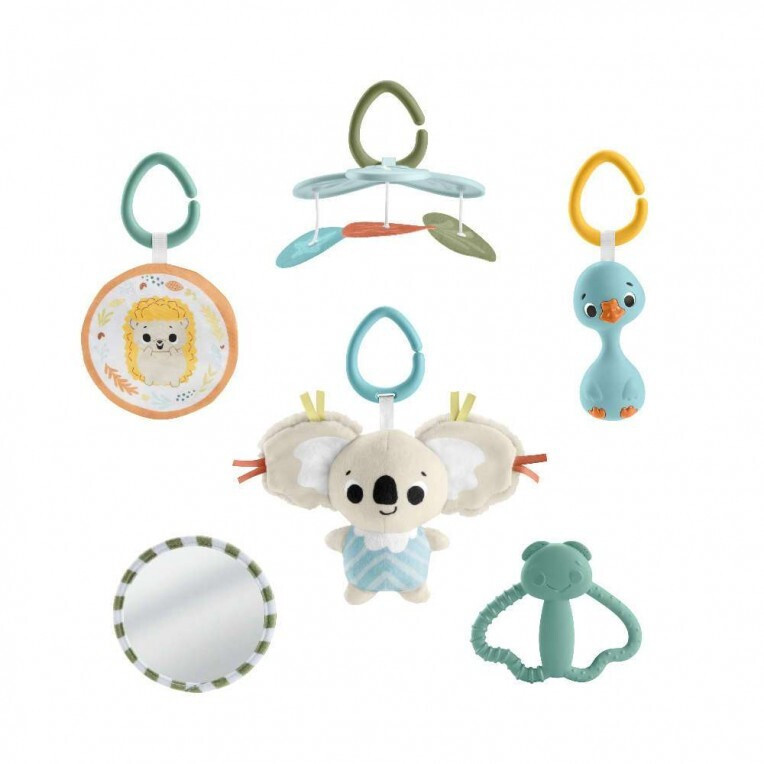 Fisher Price Γυμναστήριο Δραστηριοτήτων Πολύχρωμο για Νεογέννητα (MxΠ) 57x41cm - Image 13