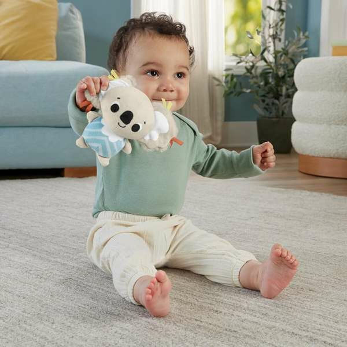 Fisher Price Γυμναστήριο Δραστηριοτήτων Πολύχρωμο για Νεογέννητα (MxΠ) 57x41cm - Image 7