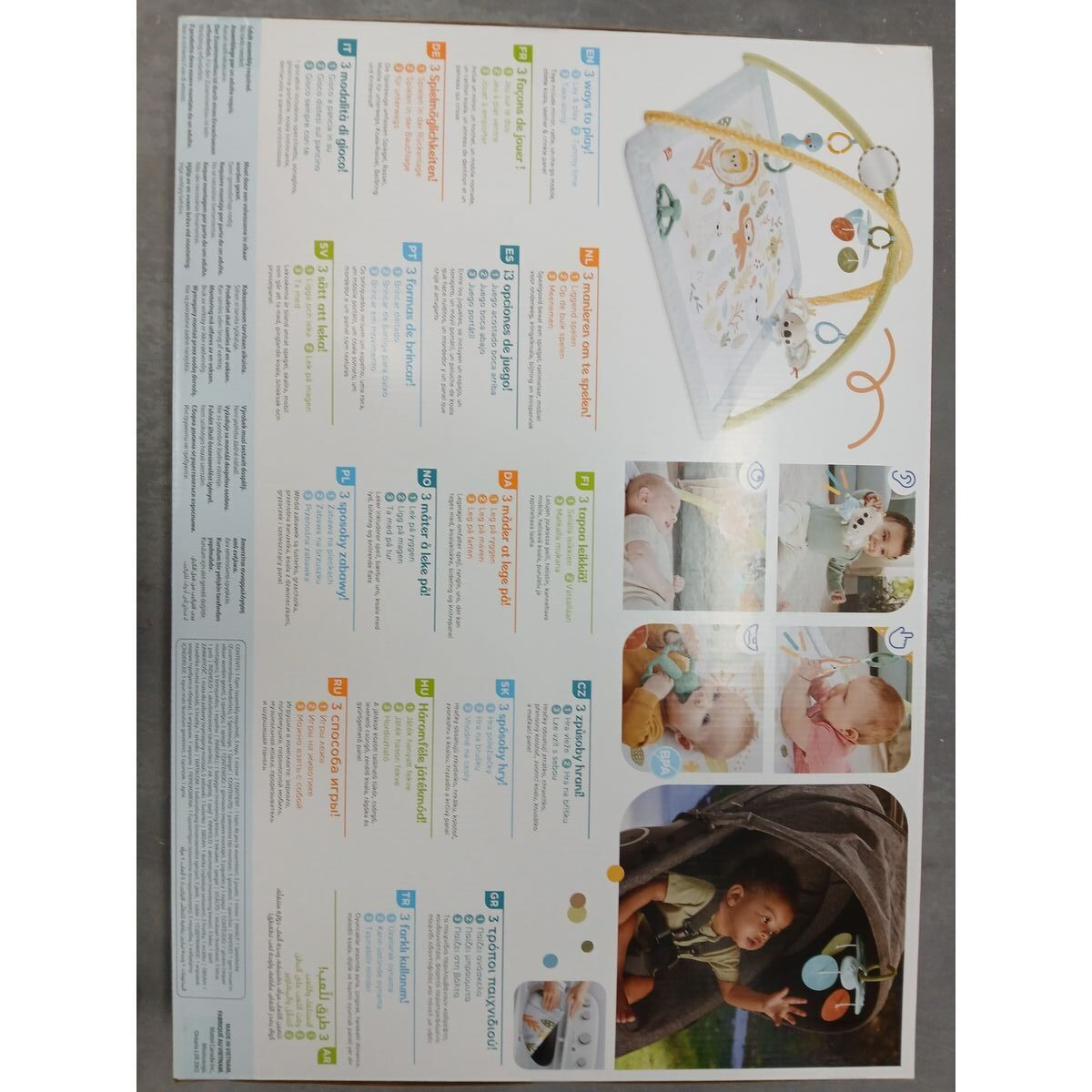 Fisher Price Γυμναστήριο Δραστηριοτήτων Πολύχρωμο για Νεογέννητα (MxΠ) 57x41cm - Image 18