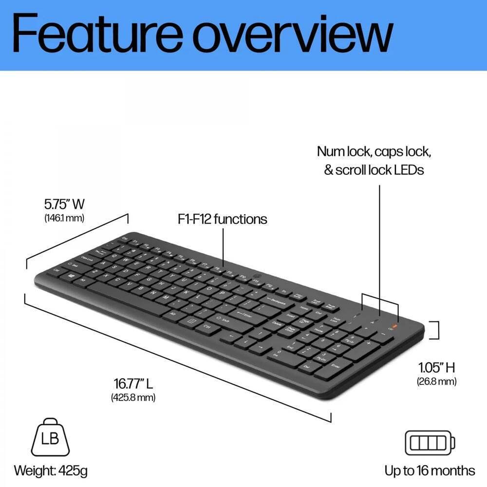 HP 225 Αγγλικό US - Image 4
