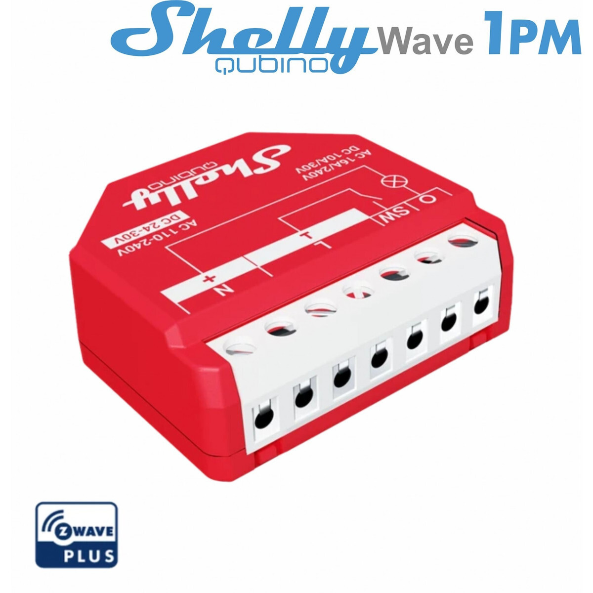 Shelly Wave 1PM Ενδιάμεσος Διακόπτης