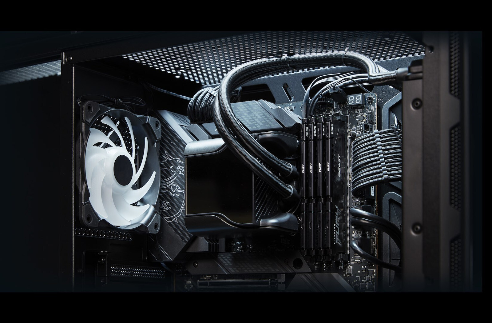 Kingston Fury Beast DDR5 64GB RAM με 2x32GB Modules και Ταχύτητα 5200 για Desktop KF552C36BBEK2-64 - Image 9