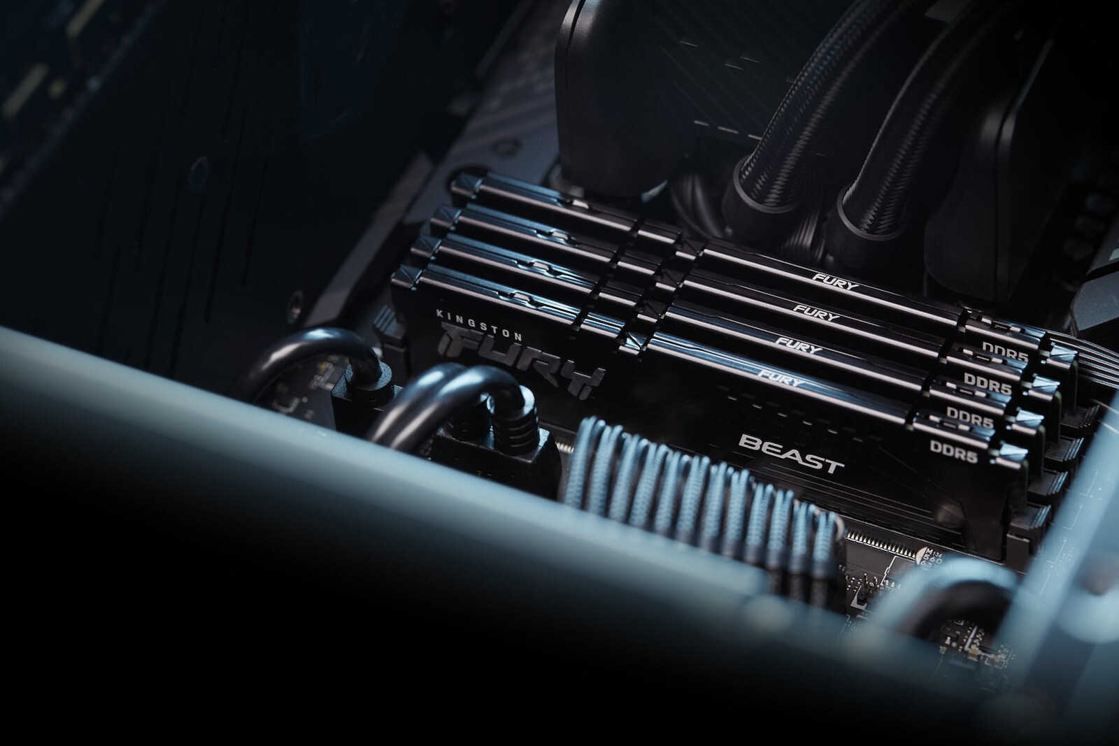 Kingston Fury Beast DDR5 64GB RAM με 2x32GB Modules και Ταχύτητα 5200 για Desktop KF552C36BBEK2-64 - Image 10