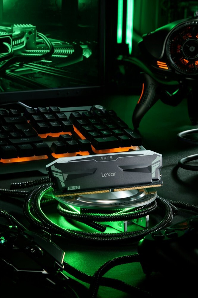 Lexar Ares RGB DDR5 32GB RAM με 2x16GB Modules και Ταχύτητα 6800 για Desktop LD5U16G68C34LA-RGD - Image 8