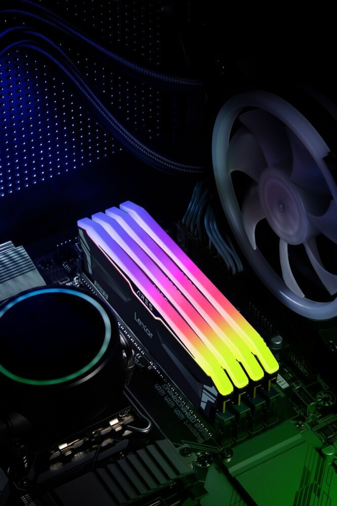 Lexar Ares RGB DDR5 32GB RAM με 2x16GB Modules και Ταχύτητα 6800 για Desktop LD5U16G68C34LA-RGD - Image 7