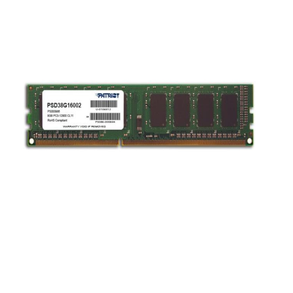 Patriot DDR3 με Module 1x8GB και Ταχύτητα 1600 για Desktop PSD38G16002 - Image 4