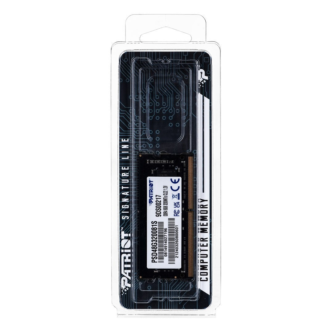 Patriot Signature Line DDR4 με Module 1x8GB και Ταχύτητα 3200 για Laptop PSD48G320081S - Image 4