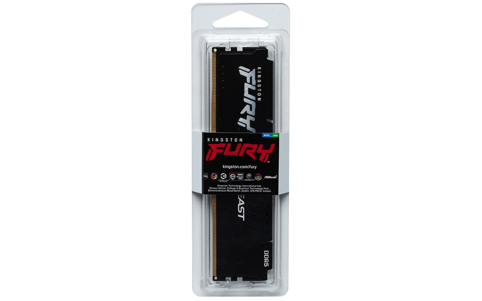 Kingston Fury Beast DDR5 με Module 1x32GB και Ταχύτητα 6000 για Desktop KF560C36BBE-32 - Image 4