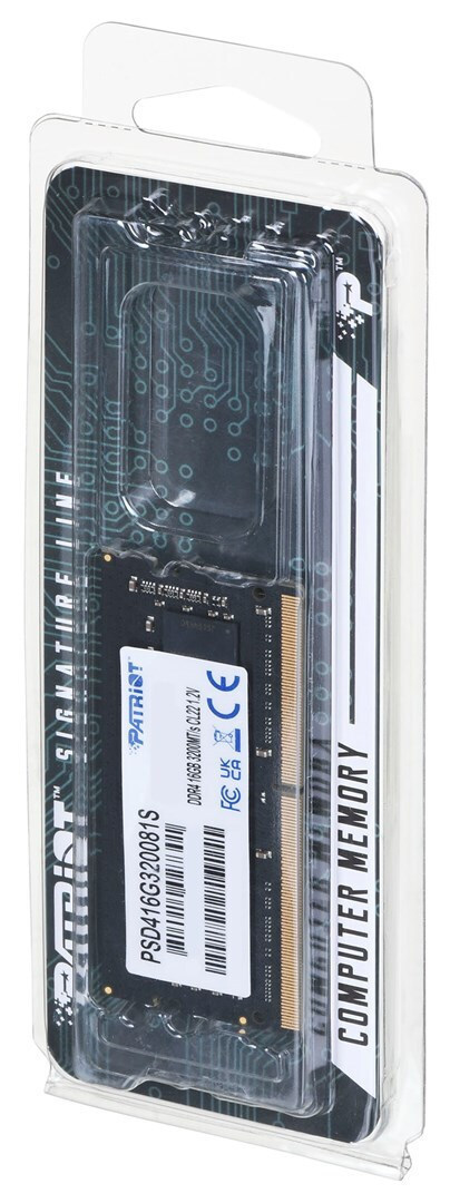 Patriot Signature DDR4 με Module 1x16GB και Ταχύτητα 3200 για Laptop PSD416G320081S - Image 5