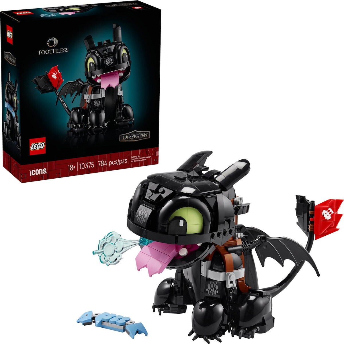 Lego Icons How to Train Your Dragon: Toothless για 18+ Ετών 784τμχ