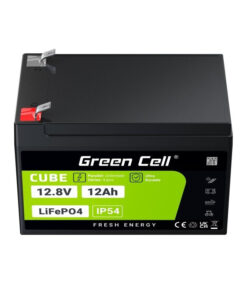 Alternative view of Green Cell Ανταλλακτική Μπαταρία για Ηλεκτρικό Scooter σε Μαύρο Χρώμα 153.6Wh