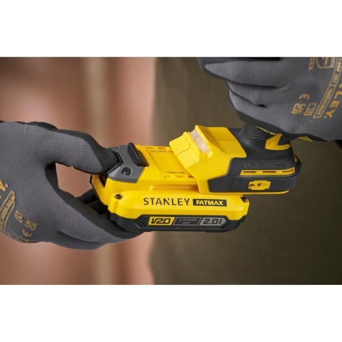Stanley SFMCD725D2K Κρουστικό Δραπανοκατσάβιδο 18V 2x2Ah - Image 6