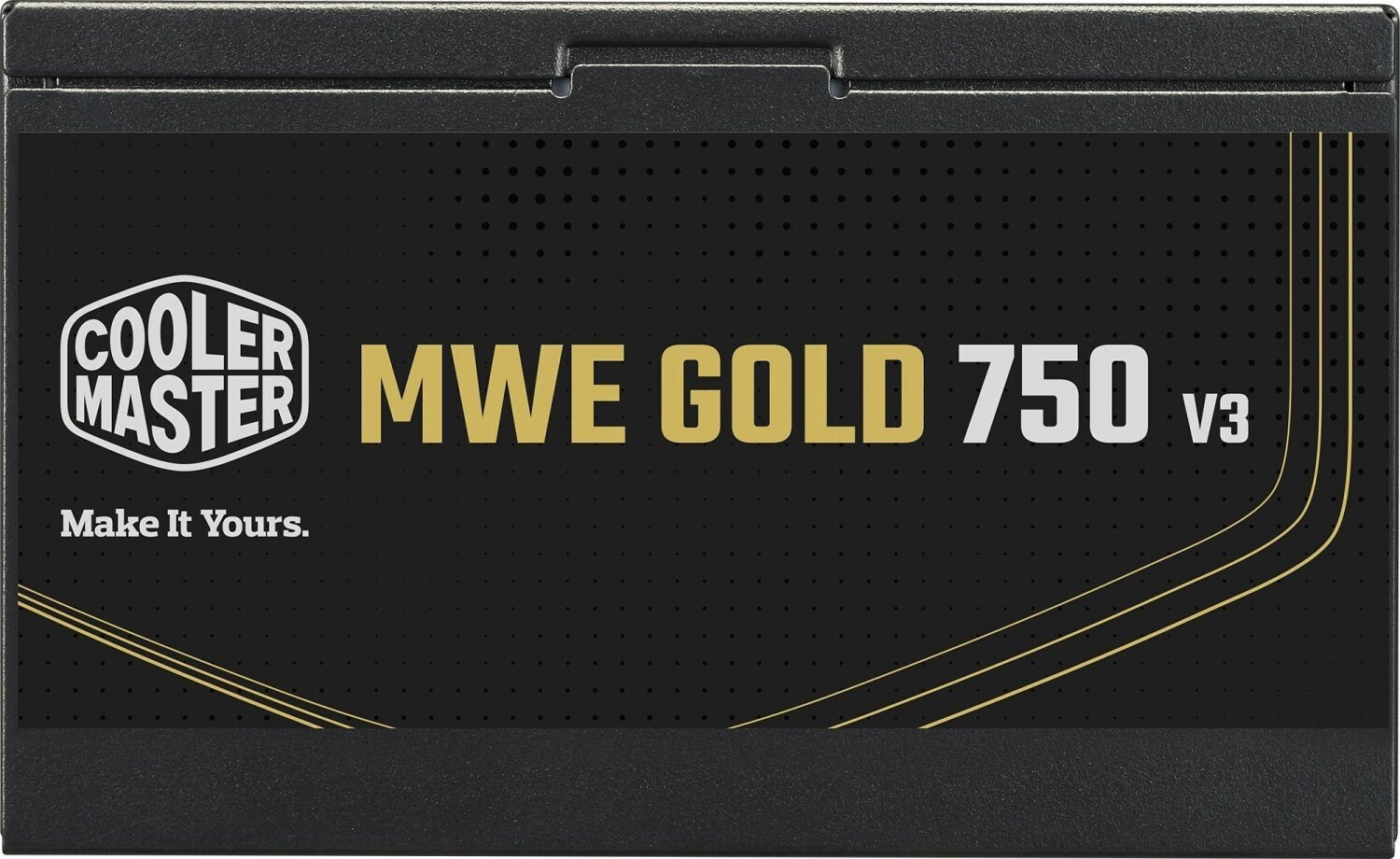 CoolerMaster MWE 750 rev. 3.0 750W Full Wired 80 Plus Gold - Image 6