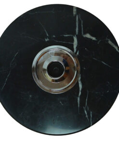 Alternative view of Topeshop Marble Szary Καλόγερος Μεταλλικός Γκρι