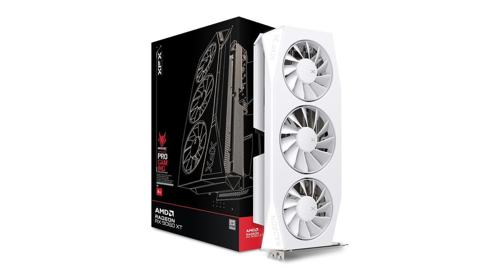 XFX Radeon RX 9060 XT 16GB Mercury OC