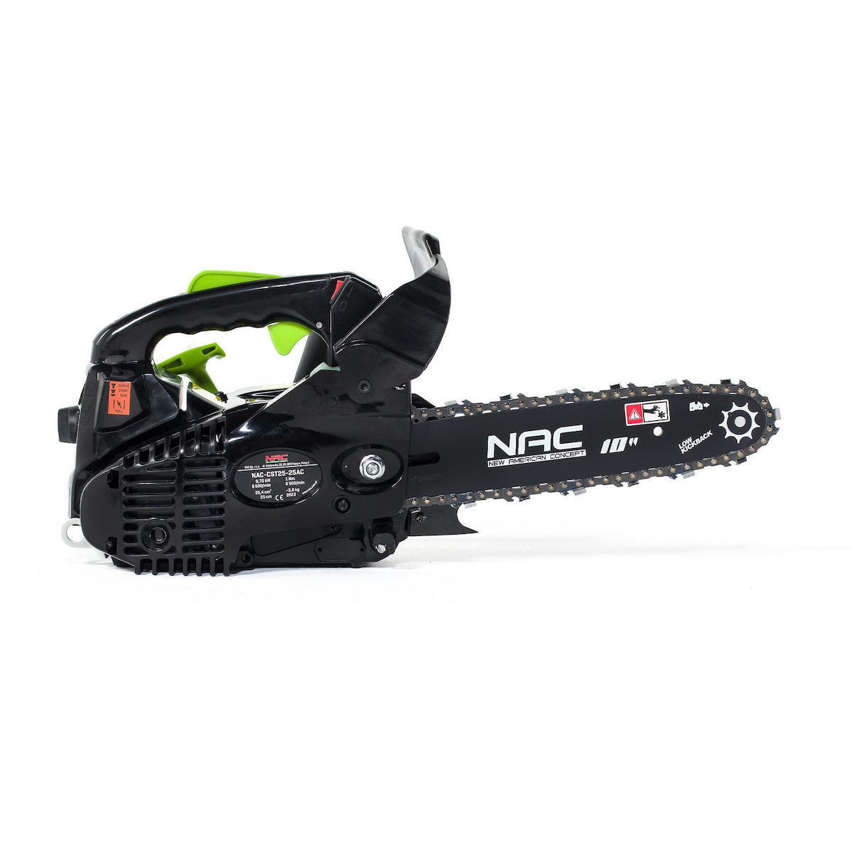 NAC NAC-CST25-25AC Αλυσοπρίονο Βενζίνης 1.2hp - Image 2