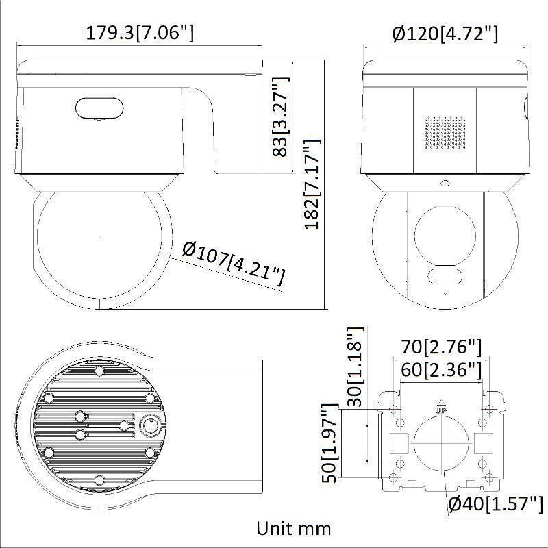 Hikvision DS-2DE3A400BW-DE/W(F1)(T5) IP Κάμερα - Image 2