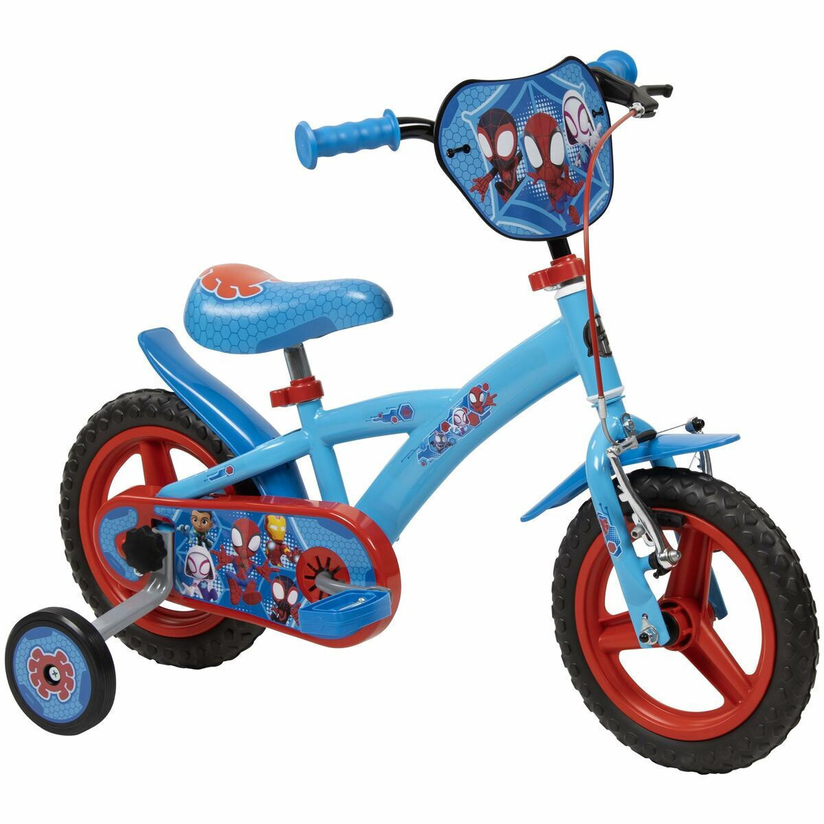 Huffy Spidey & Friends 12" Παιδικό Mountain Bike με Σκελετό Αλουμινίου Γαλάζιο