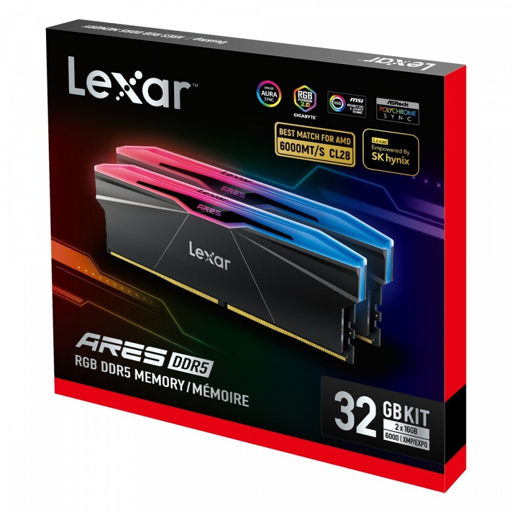 Lexar ARES DDR5 32GB RAM με Modules και Ταχύτητα 6000 για Desktop - Image 8