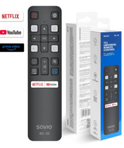 Savio Universal Τηλεχειριστήριο για Τηλεοράσεις και TCL 5901986049616
