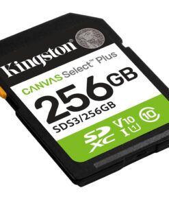 Alternative view of 256gb Sd Memory Card Kingston Canvas Select Plus Class 10 Uhs-i Read Speed Up To 100mb/s