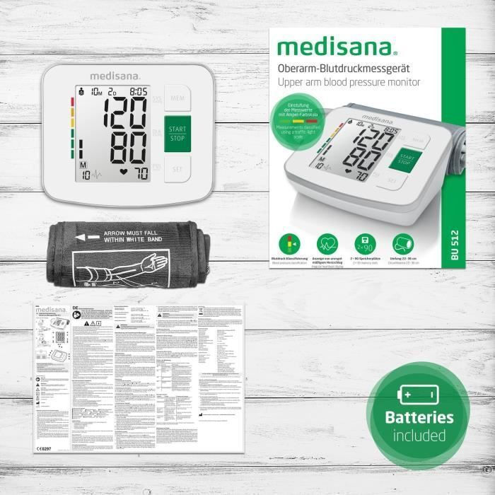 Medisana BU 512 Ψηφιακό Πιεσόμετρο Μπράτσου 51162 - Image 7