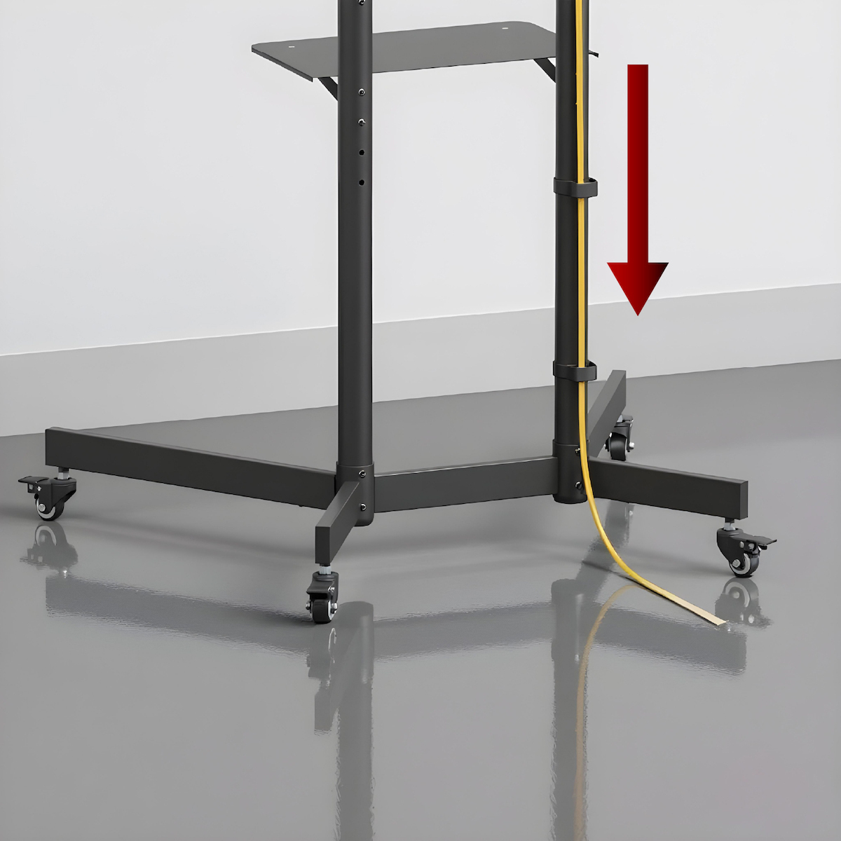 Maclean Energy MC-113 B Βάση Τηλεόρασης Δαπέδου έως 70" - Image 4