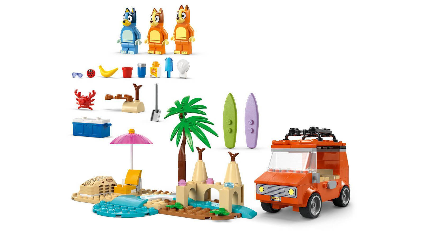 Lego Bluey's Beach & Family Car Trip για 4+ Ετών 133τμχ - Image 4