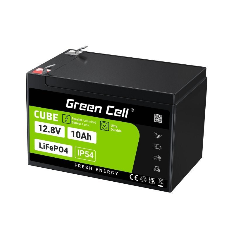 Green Cell Μπαταρία Λιθίου-Φωσφόρου 10Ah 12.8V 128Wh - Image 5