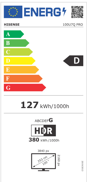 Hisense Smart 100" 4K LED 100U7Q PRO (2025) - Image 12