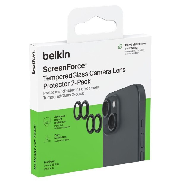 Belkin Προστασία Κάμερας Tempered Glass για το iPhone 15, iPhone 15 Plus - Image 3
