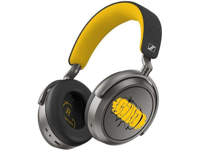 Sennheiser Momentum 4 Ασύρματα / Ενσύρματα Over Ear Ακουστικά με 60 ώρες Λειτουργίας Anniversary Edition Yellow - Image 2