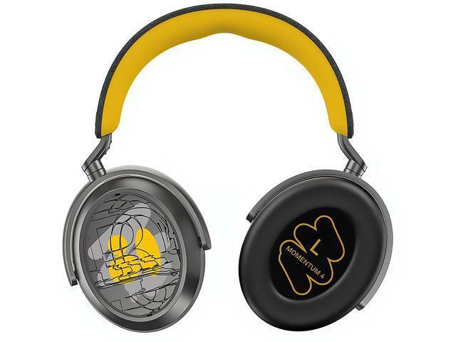 Sennheiser Momentum 4 Ασύρματα / Ενσύρματα Over Ear Ακουστικά με 60 ώρες Λειτουργίας Anniversary Edition Yellow - Image 3