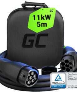 Alternative view of Green Cell Καλώδιο Φόρτισης 5m Type 2 - Type 2 EVKABGC03