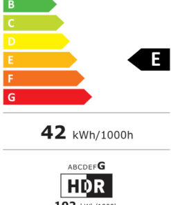 Alternative view of Hisense Smart Τηλεόραση 50" 4K UHD QLED E7Q Pro HDR (2025) 50E7Q PRO