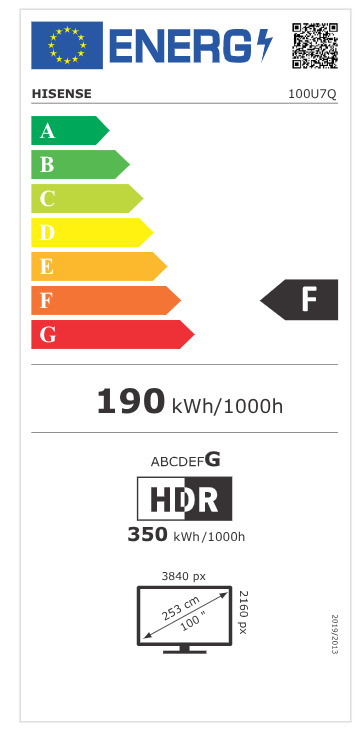 Hisense Smart Τηλεόραση 100" 4K UHD Mini LED U7Q HDR (2025) 100U7Q - Image 12