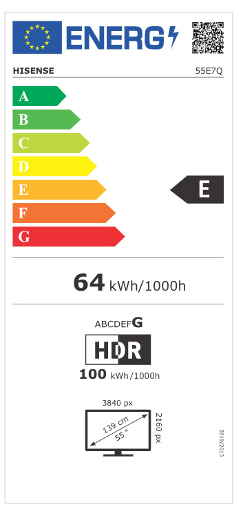 Hisense Smart Τηλεόραση 55" 4K UHD QLED E7Q HDR (2025) 55E7Q - Image 12