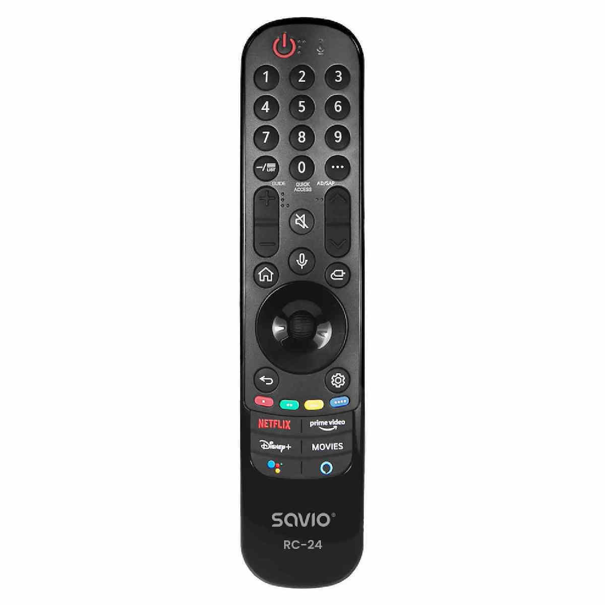 Savio Universal Τηλεχειριστήριο για Τηλεοράσεις και LG 5901986049623 - Image 2