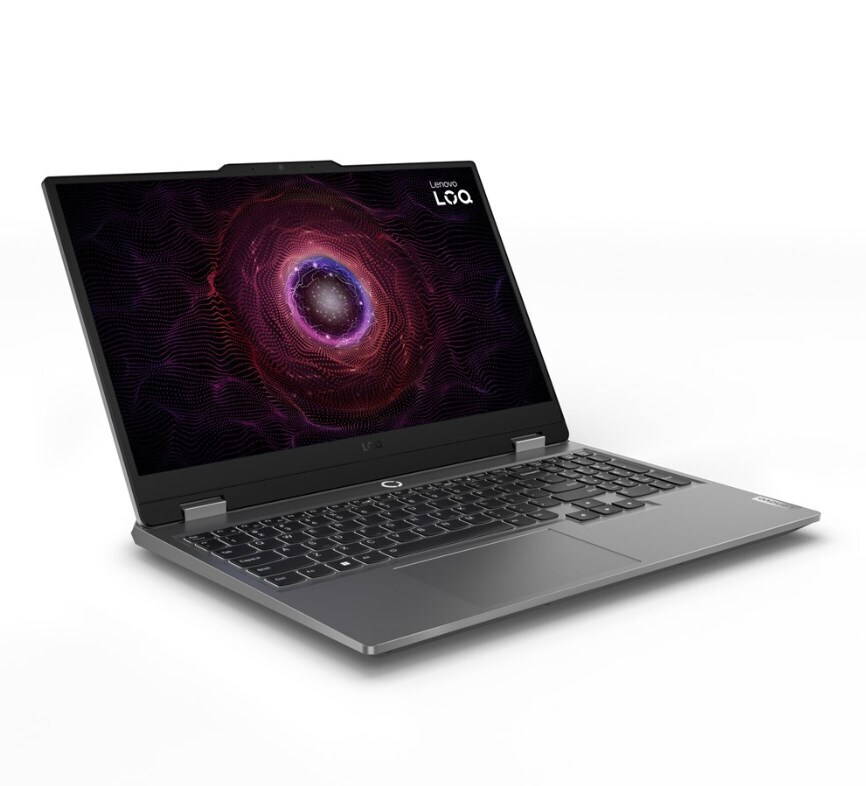 Lenovo LOQ 15ARP9 15.6" IPS FHD 144Hz (Ryzen 7-7435HS/24GB/512GB SSD/GeForce RTX 4060/W11 Home) Luna Grey (US Keyboard) - Image 2
