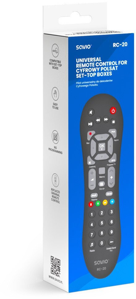 Savio Universal Τηλεχειριστήριο για Τηλεοράσεις 5901986049555 - Image 2