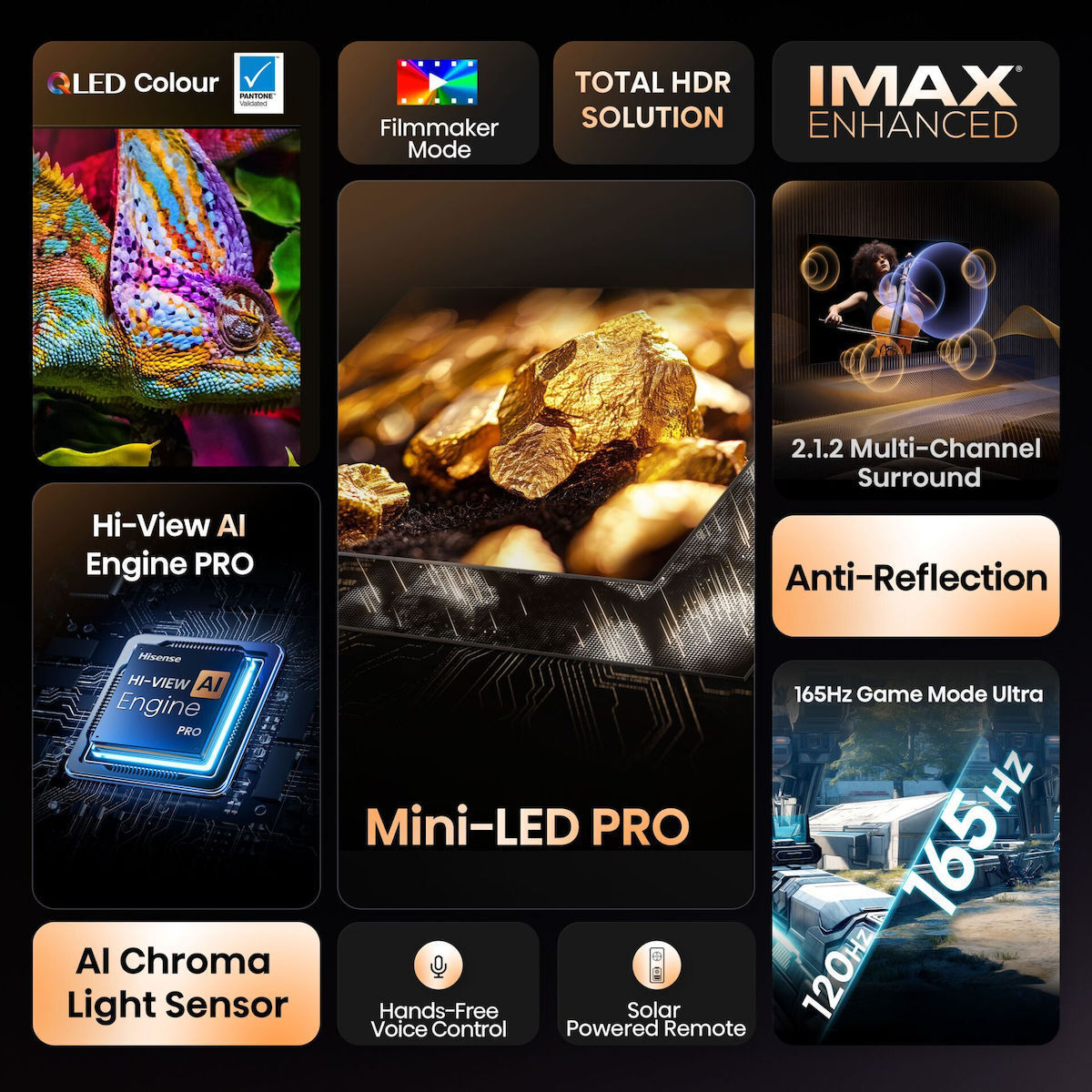 Hisense Smart Τηλεόραση 85" 4K UHD Mini LED U7Q HDR (2025) 85U7Q - Image 10