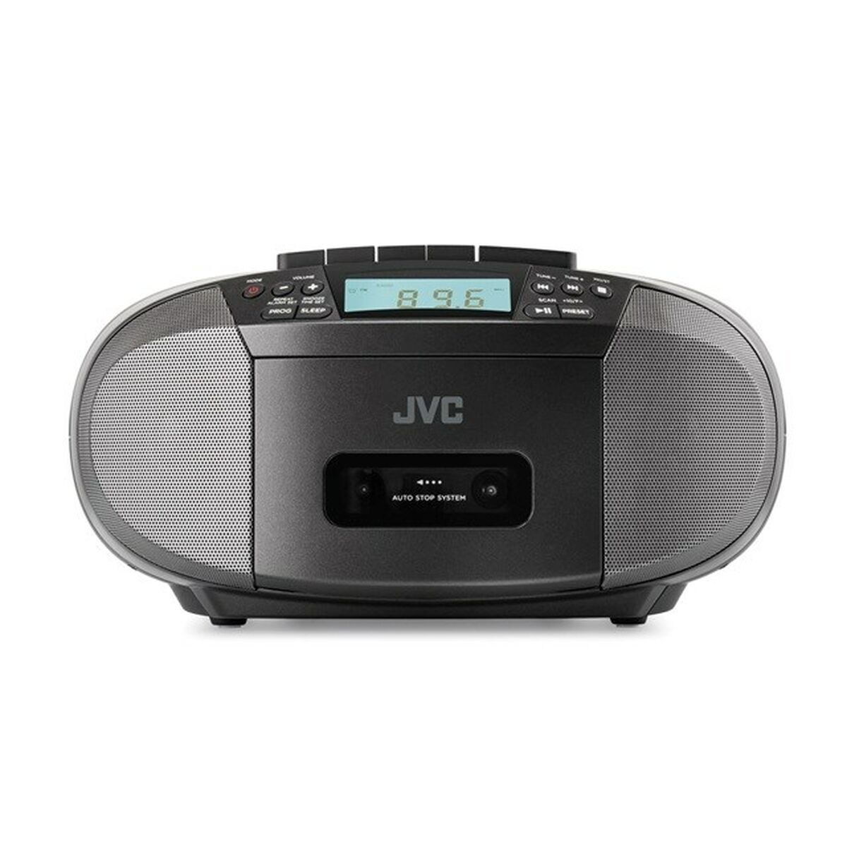 JVC Φορητό Ηχοσύστημα RC-E444B με Ραδιόφωνο σε Μαύρο Χρώμα - Image 3